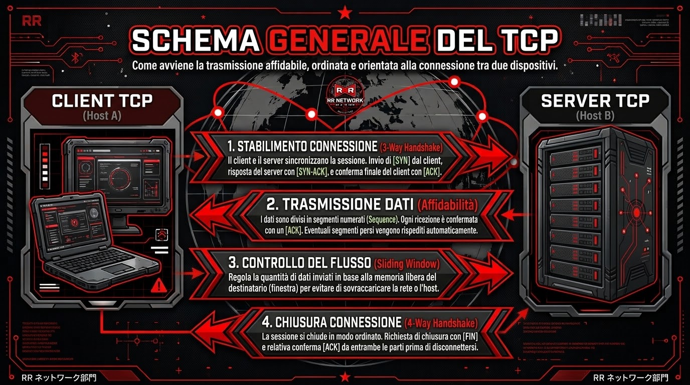 Schema generale del TCP